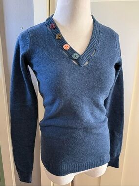 Vintage Y2K STUSSY 100% Lambswool Sweater